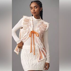 Anthropologie NWT Sherpa Vest